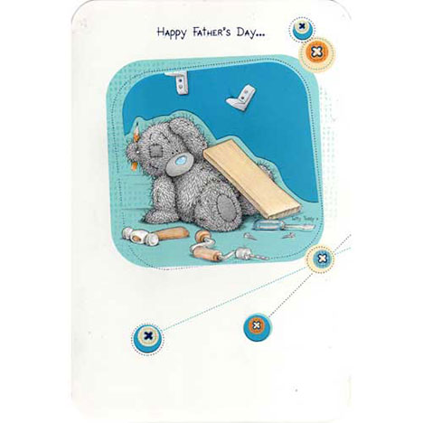 Bear with Tools Me to You Bear Fathers Day Card £3.25